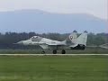 MiG-29 T-80 Military Demonstrations MiG-29 T-80 Military Demonstrations