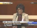 Iraq Troop Surge Debate : Maxine Waters - antiSurge