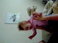 micaela playing with daddy