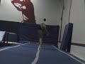 Emily Tumbling Warmup -Slow Motion