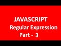 punjabi revolution tutorial Javascript regular expression part 3