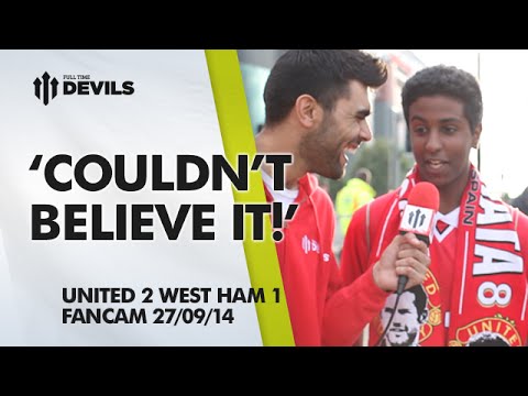 'I Couldn't Believe It!' | Manchester United 2 West Ham 1 | FANCAM 'I Couldn't Believe It!' | Manchester United 2 West Ham 1 | FANCAM