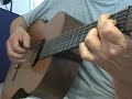 Nylon string jazz - guitar improvisation