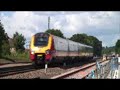 Lord Nelson and Clan Line pass Basingstoke