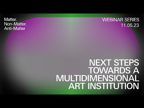 ZKM Webinar: What matters for virtual museums?