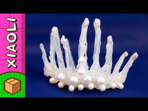 DIY Frozen Tiara Winter Crafts For Kids