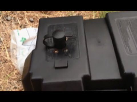 how to disconnect a battery