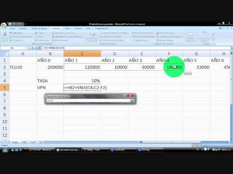 CALCULO CASH FLOW calculo cash flow: