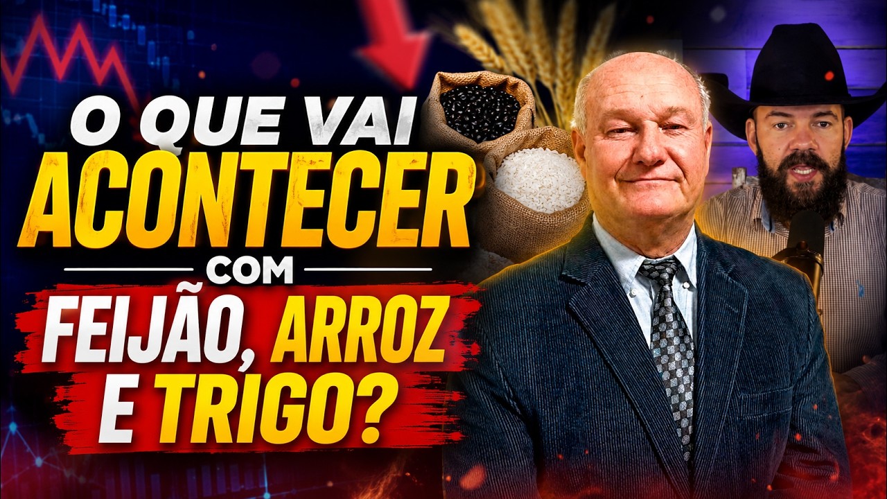 Falta de Oferta no Agro: O que vai acontecer com Feijão, Arroz e Trigo?