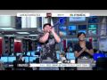 Tamron Hall Blows (the World Cup horn)