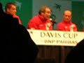 Davis Cup 決勝戦（ファイナル）　 2007 Post-Draw press conference - Tarpishev