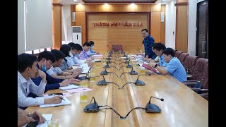 Đoàn công tác của tỉnh Quảng Ninh làm việc với thành phố Cẩm Phả