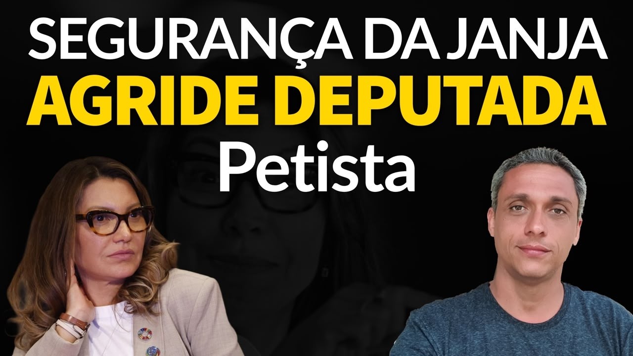 Tinha que ser no PT - Segurança da JANJA agride deputada do PT em evento das mulheres