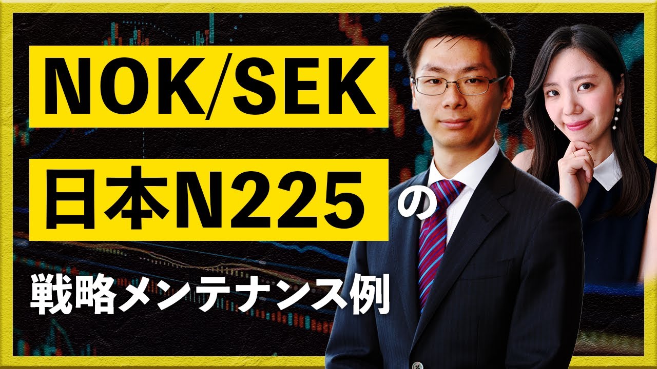 NOK/SEK、日本N225の戦略メンテナンス例