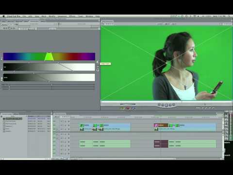 Chroma Key - Part 1: Learn how to Chroma Key in this tutorial. Check out http://www.finalcutking.com/ for more Final Cut Studio tutorials!