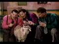 Rockapella sing with a goat
