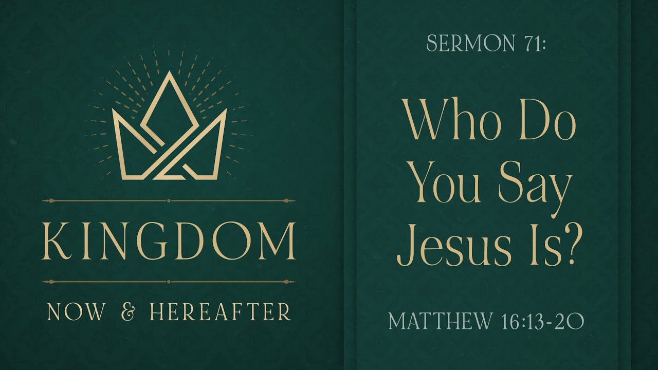 Who Do You Say Jesus Is? (Matthew 16:13-20) by Ptr Joseph Pelejo of Antipolo Reformed Baptist Church
