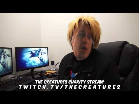 The Creature Charity Stream is OVER (Link in description to stream page)