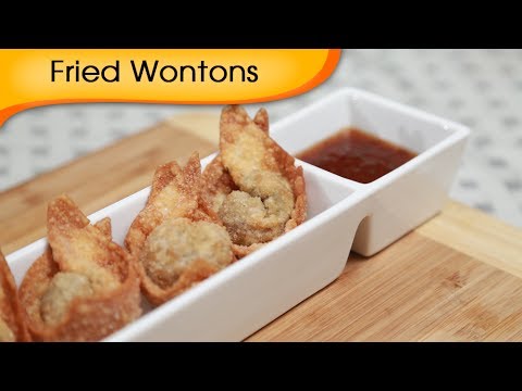 Fried Wontons – Veg. Dumpling – Quick Snacks / Starter / Appetizer Recipe By Ruchi Bharani [HD]