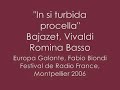 romina basso in si turbida procella bajazet vivaldi live