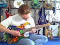 Me just jamming on my new Passion & Warfare guitar
