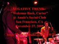 NEGATIVE TREND - 