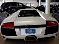 White Lamborghini Murcielago LP640 and Gray LP640 White Lamborghini Murcielago LP640 and Gray LP640