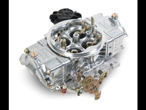 how to clean a holley carburetor