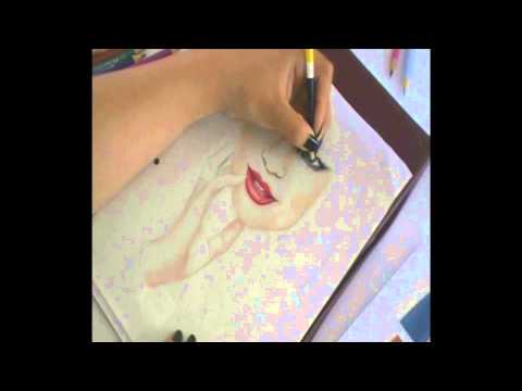 how to draw jessie j hair