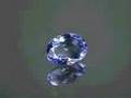 Tansanite Oval Blau 8x6x2.8mm 1.05ct