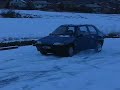 Marche � arri�re sur neige par Pierre