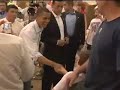 Obama Helps Out with Flood Relief in Quincy, IL