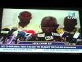 Ghana's Electoral Commissioner announces the result of Ghana Election 2008