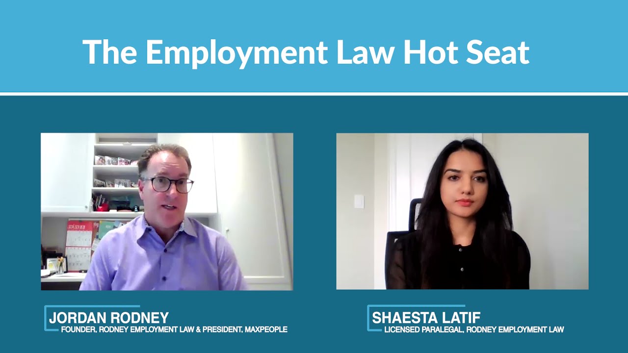 The Employment Law Hot Seat - Ontario's Vaccine Passport System