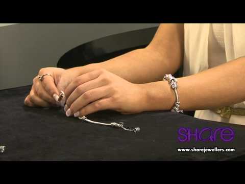 how to fasten a pandora bracelet