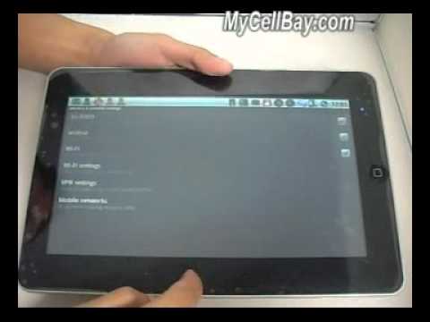 MyCellBay-10.2 Inch M1001 Apad Google Android 2.1 OS 1.0G CPU WIFI G-Sensor MID PC
