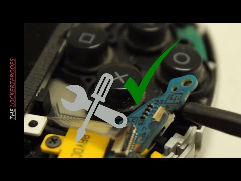 how to repair psp x button