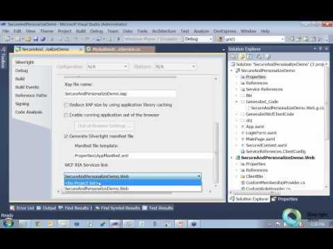 how to secure my wcf service