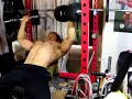 Incline dumbbell benchpress & fly