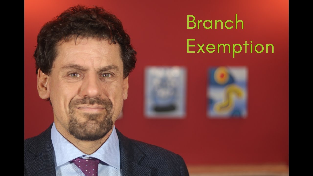 Branch Exemption