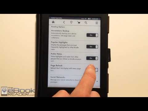 how to turn off a kindle e reader