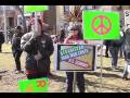 Highlights from March 14, 2009 protest for peace and immigrant rights