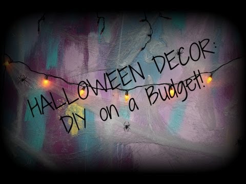 Halloween Decorating on a Budget!