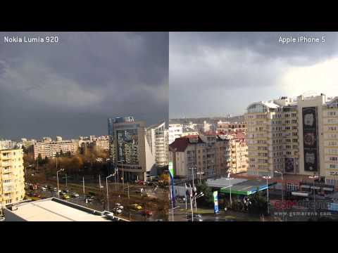 Nokia Lumia 920 vs Apple iPhone 5 image stabilization test
