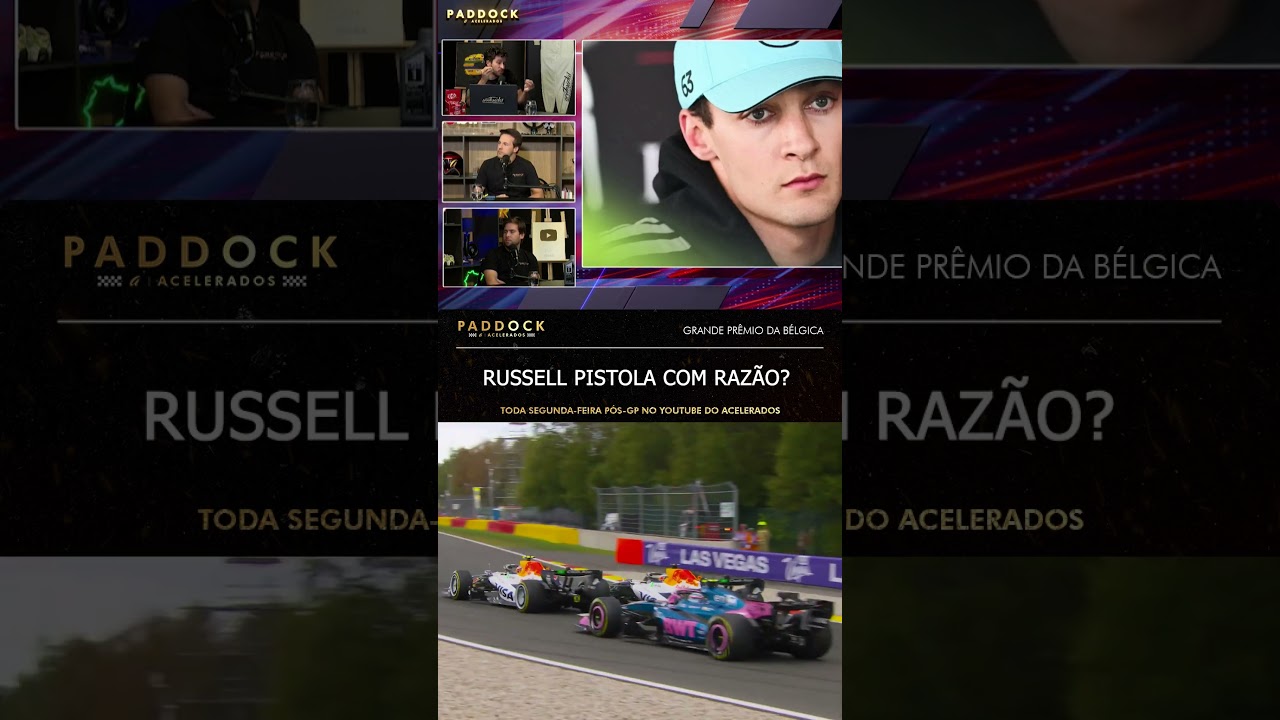 RUSSEL FICOU BRAVO COM RAZÃO? 😠🏎️🚀