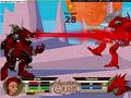 Fighting some bosses