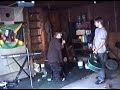 Fat kid gets spanked hard with a guitar Fat kid gets spanked hard with a guitar