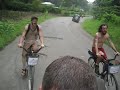 Jess, River Nile and JAH Sunny riding between Manzanillo and Puerto Viejo in Costa Rica
