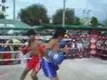 2 Muay Thai Boxing Blindfold kick ass fighters