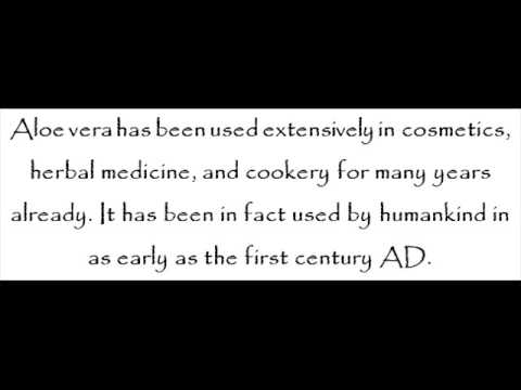 how to drain aloe vera